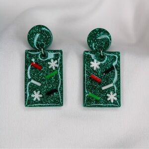 New Christmas Earrings Made By Hand